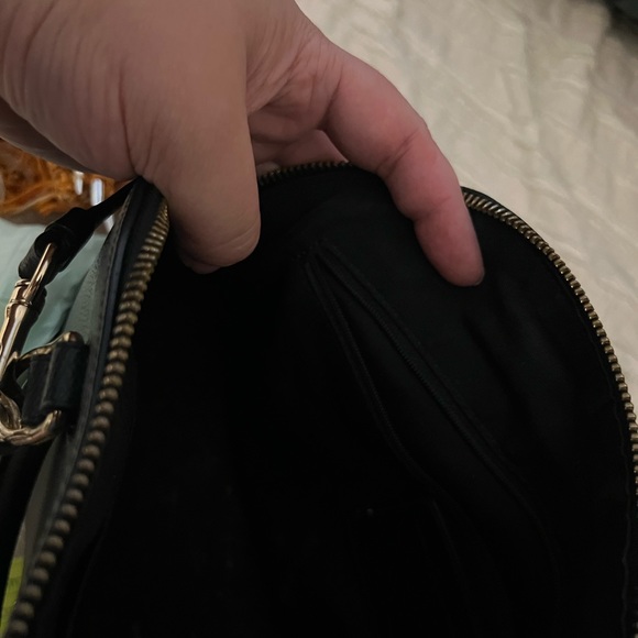 Coach Black Purse Dome Shaped - Picture 5 of 6